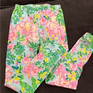 Lily Pulitzer Floral Kids Leggings